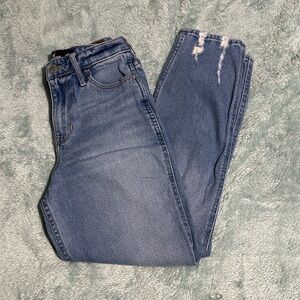 Hollister high rise mom jeans
